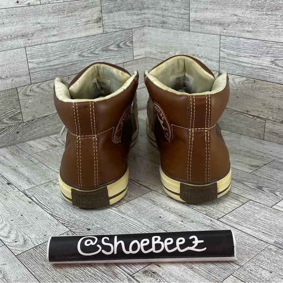 Converse All Star Chuck Taylor Classic, Brown Leather, Men's US 11 - Picture 7 of 10